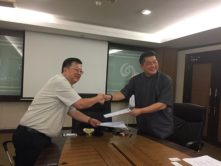新加坡纳米材料科技公司与ChemStationAsia签署渠道合作协议